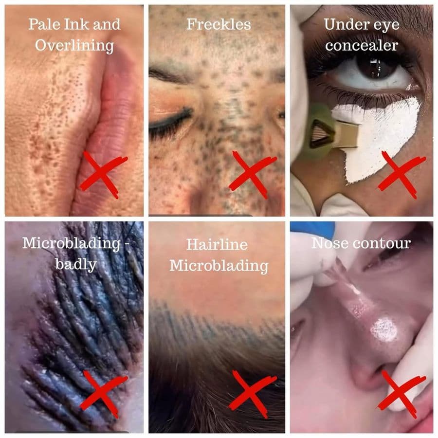 🔖🎨🧑‍🎨 IMPORTANT SAFETY IN PERMANENT MAKEUP - TREND INFORMATION! ✋Absolutely not our work!! A certificate does not an artist make! Time, 