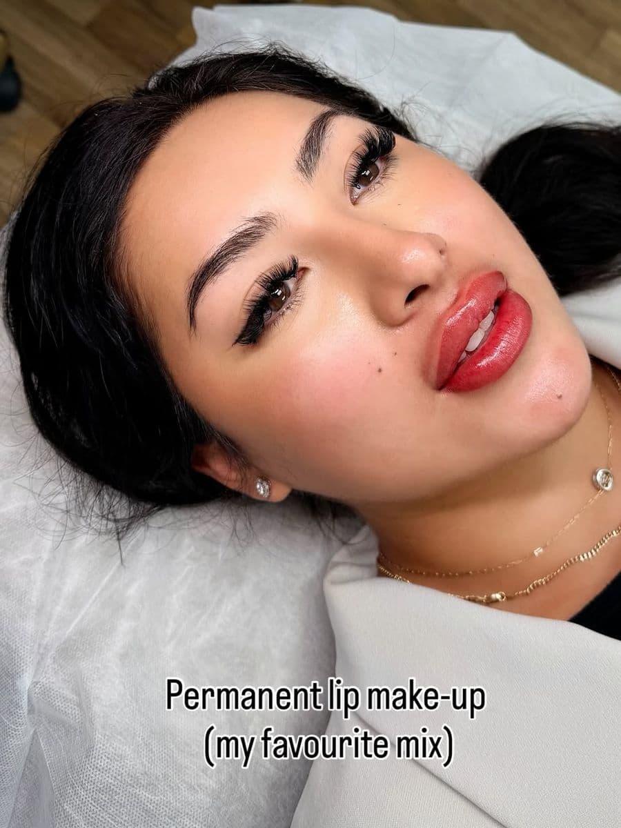 Permanent lip make-up (my favourite combination)